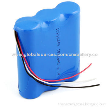 3.7V Voltage 6,600mAh Cylindrical Lithium-ion Battery, ICR18650 for Solar System and Lamps